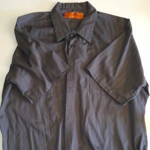 Mens 3XL XXXL Short Sleeve Red Kap Work Shirt